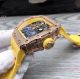 Swiss Quality Richard Mille RM35-01 Rafael Nadal Watch Rose Gold Diamond & Yellow Rubber Strap (5)_th.jpg